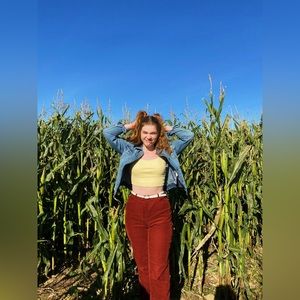 Red flare Tribal Pants!